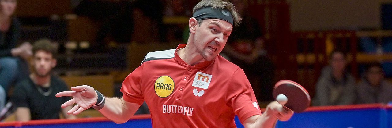 Timo Boll before the Liebherr Cup final: "Playing for titles is still fun".