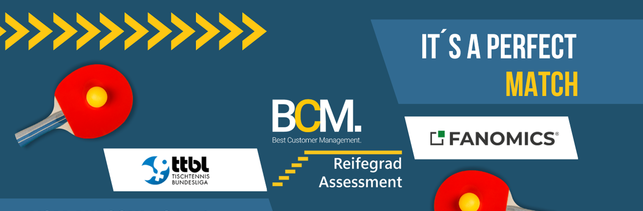 Vom Aufschlag zur Digitalen Transformation: Ein Perfect Match von BCM. Best Customer Management und der Tischtennis Bundesliga (TTBL)