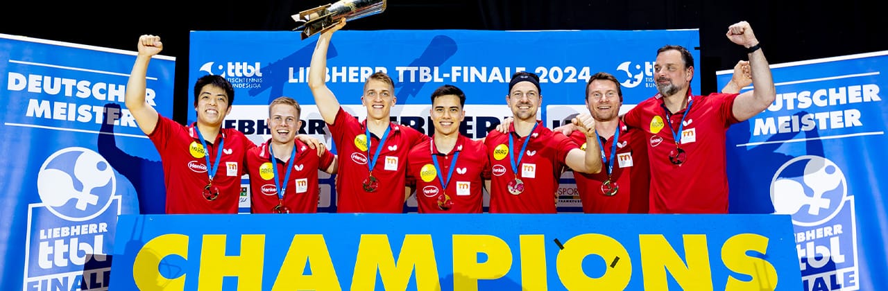 Borussia Düsseldorf gewinnt das Liebherr TTBL-Finale und ist Deutscher Meister 2024