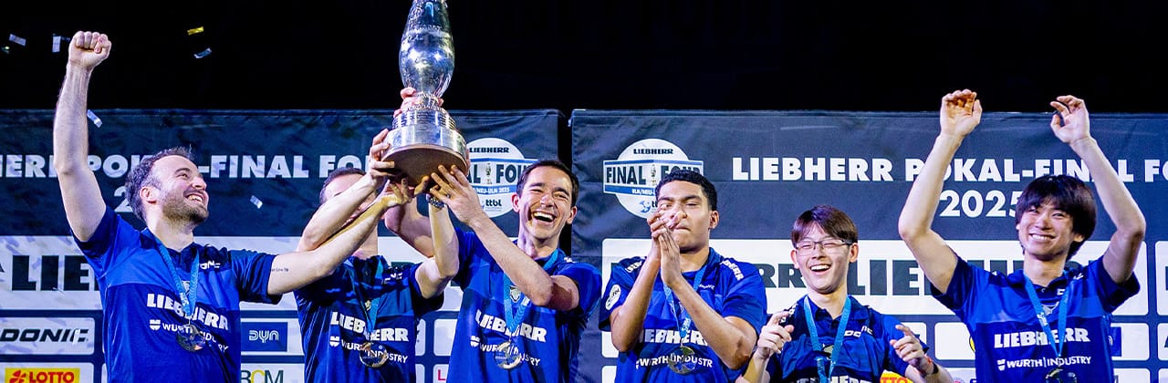 Calderano nicht zu stoppen: Ochsenhausen gewinnt das Liebherr Pokal-Final Four