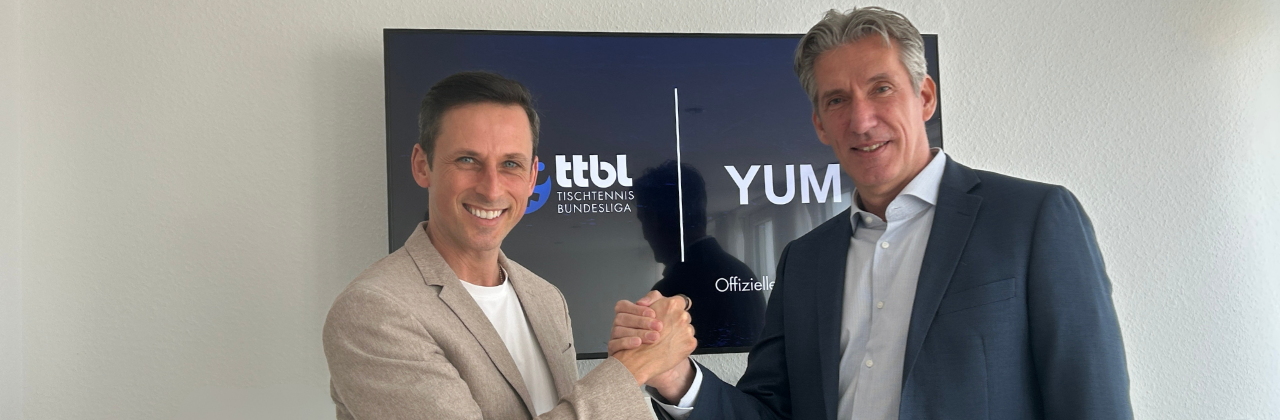 Tischtennis Bundesliga (TTBL) und YUM starten strategische Servicepartnerschaft