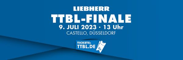 Liebherr: Auch im 11. Jahr Titelsponsor des TTBL-Finales