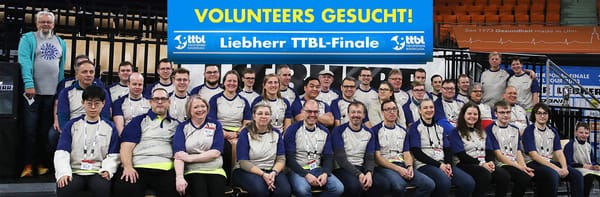 Liebherr TTBL Final 2024 | Be there up close as a volunteer!