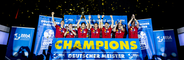 Düsseldorf celebrates 34th championship: The highlights of the Liebherr TTBL-Finals